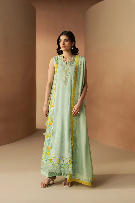 Afrozeh Haze A-Prints Printed Lawn Unstitched 3 Piece Suit (Lumina)