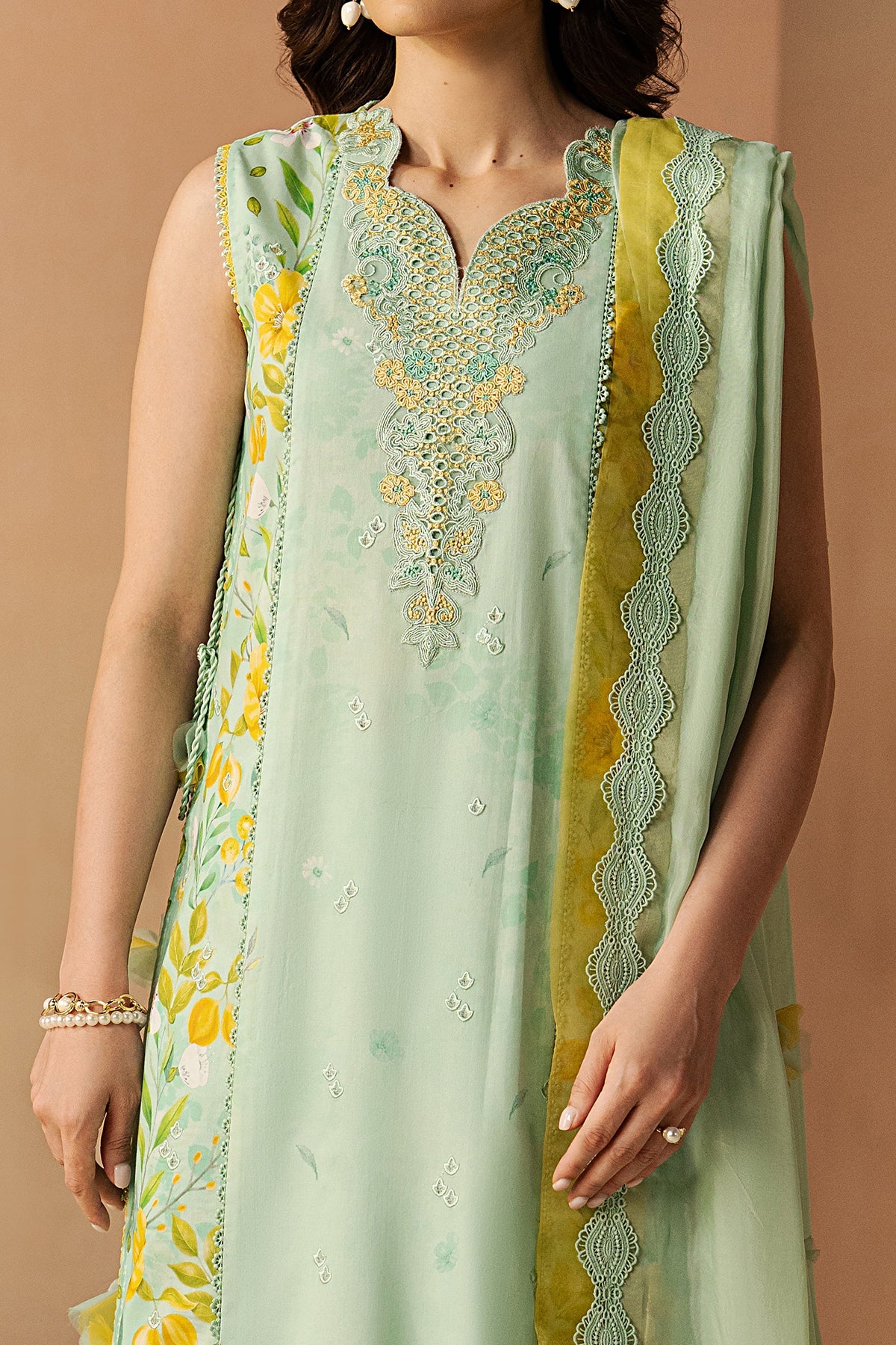 Afrozeh Haze A-Prints Printed Lawn Stitched 3 Piece Suit (Lumina)