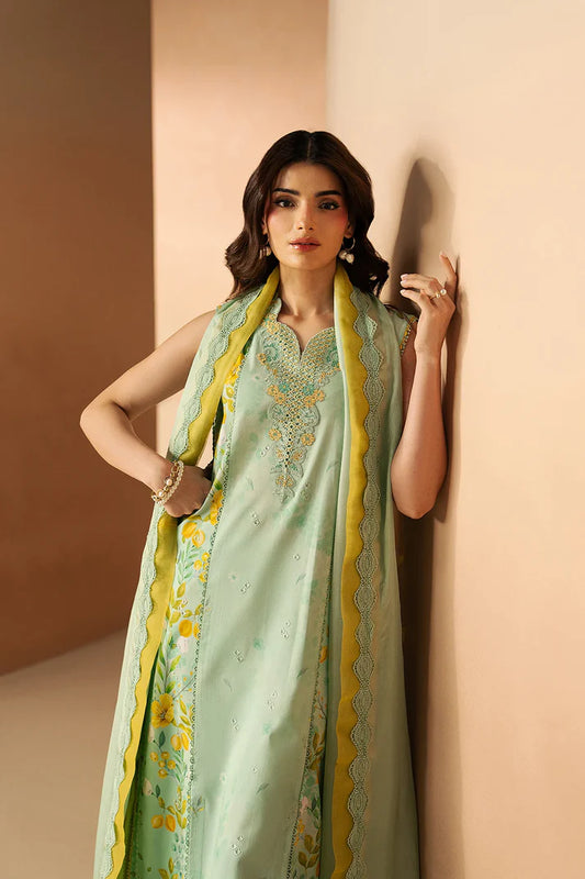 Afrozeh Haze A-Prints Printed Lawn Unstitched 3 Piece Suit (Lumina)