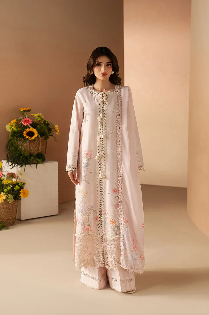 Afrozeh Haze A-Prints Printed Lawn Unstitched 3 Piece Suit (Hazelen Blush)