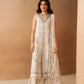 Afrozeh Haze A-Prints Printed Lawn Unstitched 3 Piece Suit (Luem Ivory)