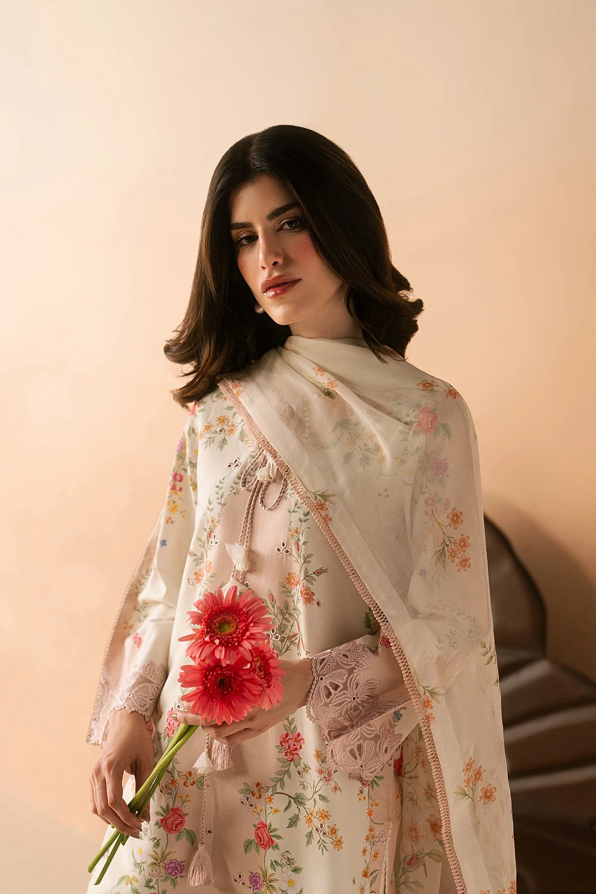 Afrozeh Haze A-Prints Printed Lawn Stitched 3 Piece Suit (Lustre)