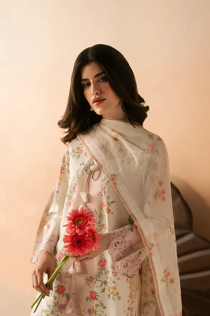 Afrozeh Haze A-Prints Printed Lawn Unstitched 3 Piece Suit (Lustre)