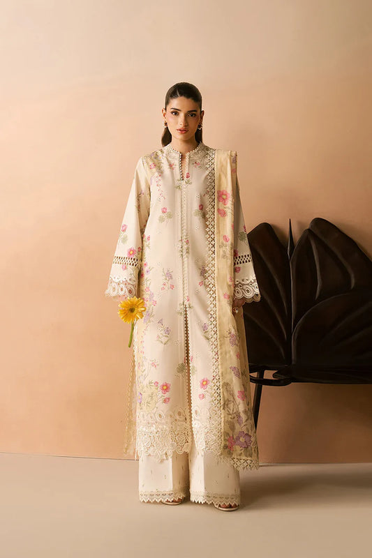 Afrozeh Haze A-Prints Printed Lawn Unstitched 3 Piece Suit (Lumiere)