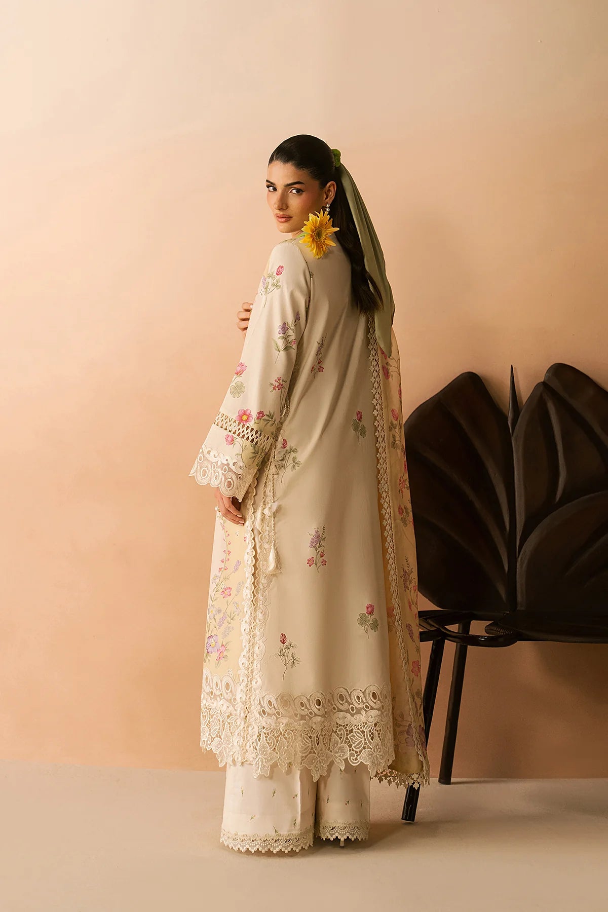 Afrozeh Haze A-Prints Printed Lawn Stitched 3 Piece Suit (Lumiere)