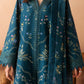 Afrozeh Haze A-Prints Printed Lawn Stitched 3 Piece Suit (Luem Teal)