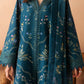 Afrozeh Haze A-Prints Printed Lawn Unstitched 3 Piece Suit (Luem Teal)