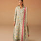 Afrozeh Haze A-Prints Printed Lawn Stitched 3 Piece Suit (Sunlaced Green)