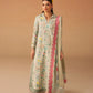 Afrozeh Haze A-Prints Printed Lawn Unstitched 3 Piece Suit (Sunlaced Green)