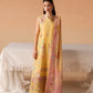 Afrozeh Haze A-Prints Printed Lawn Unstitched 3 Piece Suit (Evania Yellow)