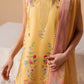 Afrozeh Haze A-Prints Printed Lawn Stitched 3 Piece Suit (Evania Yellow)