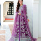 Mushq Bachelorette Chiffon Embroidered 3-Piece Unstitched Suit (Dream Girl)