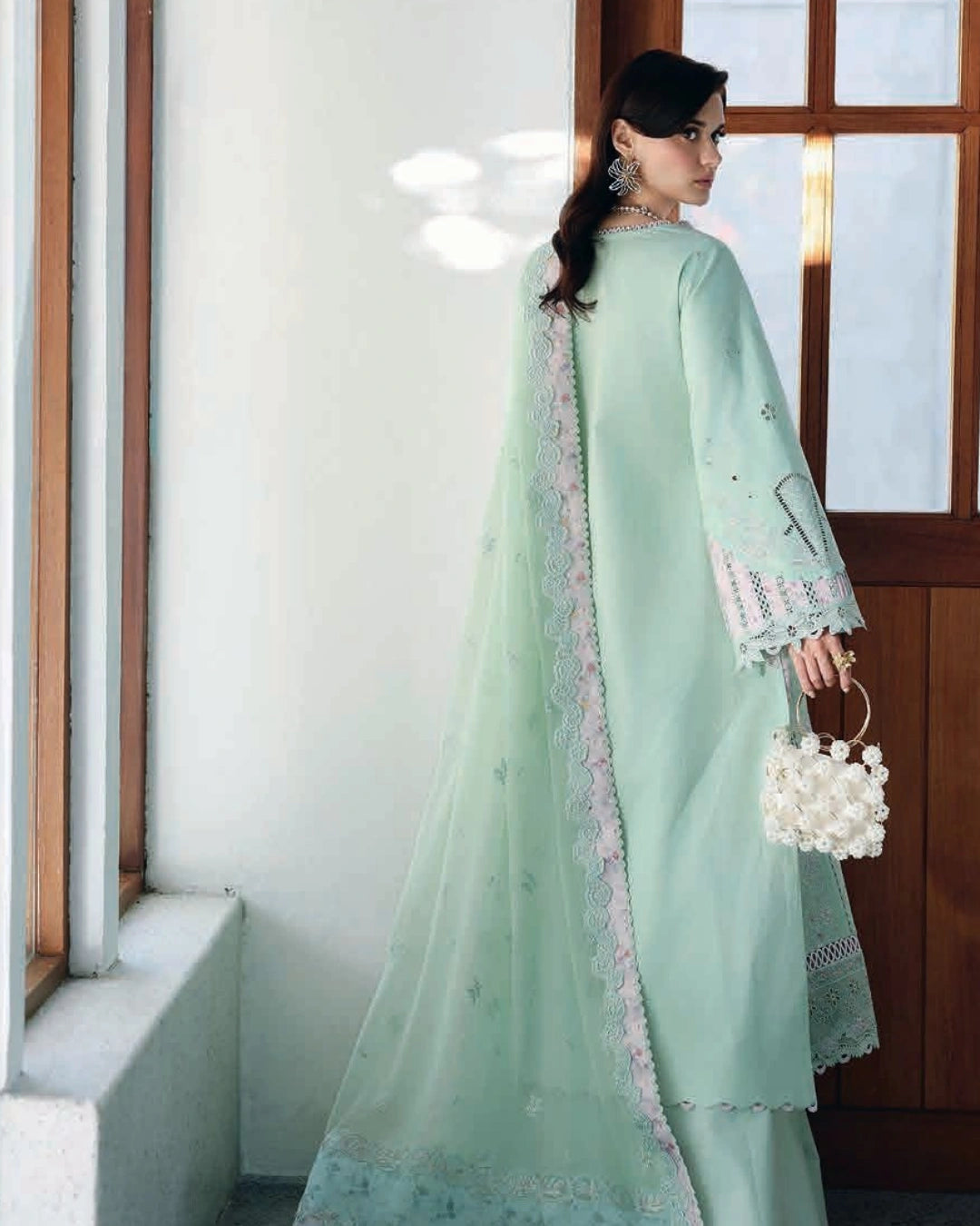 Qalamkari Chikankari Eid Edit -CM#08 (SEREN)