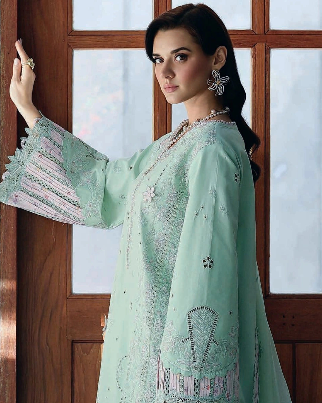Qalamkari Chikankari Eid Edit -CM#08 (SEREN)
