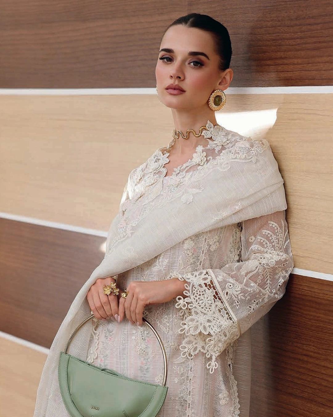 Qalamkari Chikankari Eid Edit -CM#04 (ZIMAL)