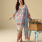 Mushq Soleil 3 Piece Unstitched Lawn Suit (Eden Whisper)