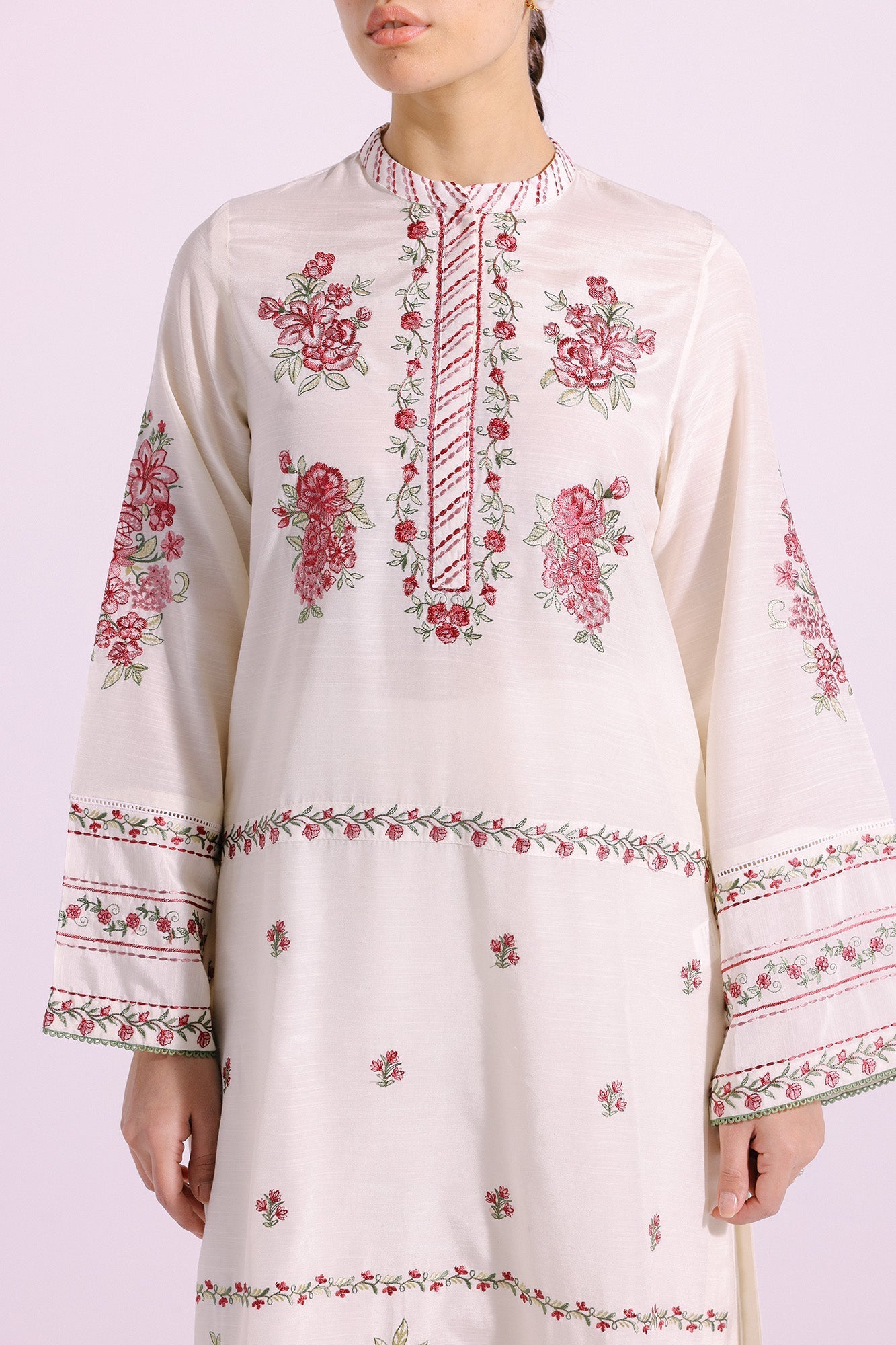 Ethnic E2097/103/001 Embroidered Suit - House of Siyaab