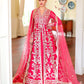 Roheenaz whisper of grace Unstitched chiffon vol. II | 3-piece luxury suit (Everly)