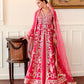 Roheenaz whisper of grace Unstitched chiffon vol. II | 3-piece luxury suit (Everly)