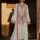 Hussain Rehar by Zun - Embroidered Lawn 3 Piece Unstitched Suit – Aqua (Firuz)