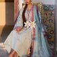 Hussain Rehar by Zun - Embroidered Lawn 3 Piece Unstitched Suit – Aqua (Firuz)