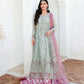Mushq Bachelorette Chiffon Embroidered 3-Piece Unstitched Suit (Flirty Muse)