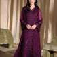 Azure Luxe Embroidered 3 Piece Unstitched Suit (Garnelle)