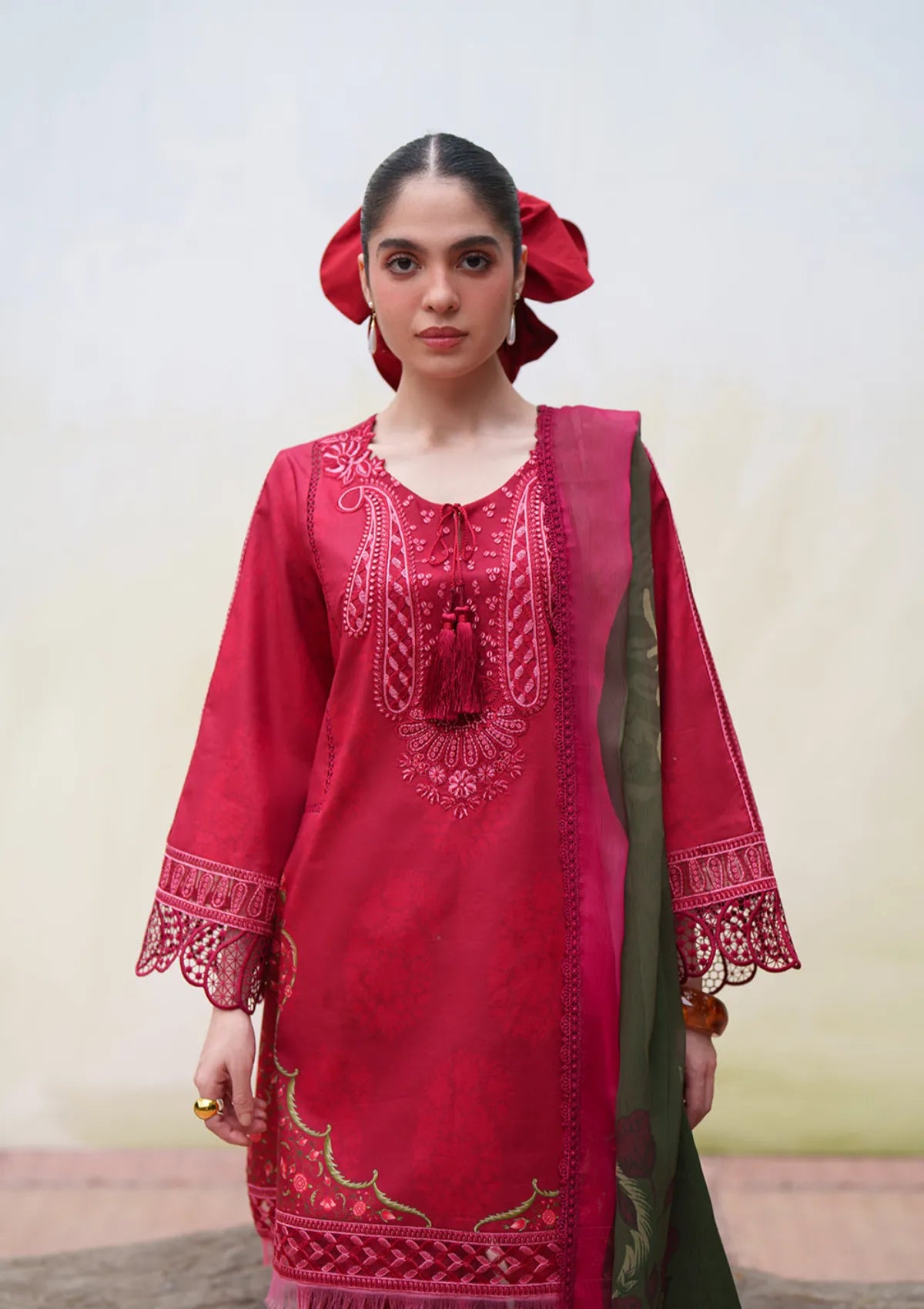 Laanem by Saira Rizwan Unstitched Embroidered Lawn 3 Piece Suit (NAYRA-A)