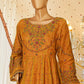 Shaadmaani By HZ 3 Piece Luxury Embroidered Formal Suit Mustard (HZK-213)