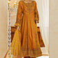 Shaadmaani By HZ 3 Piece Luxury Embroidered Formal Suit Mustard (HZK-213)
