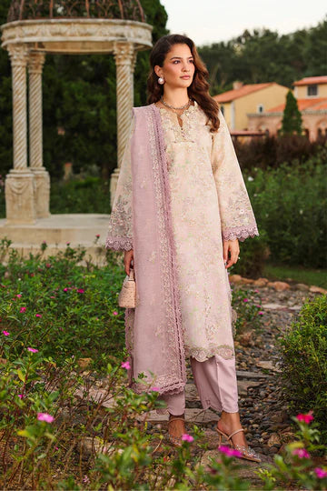 Rang Rasiya - Embroidered Lawn Stitched 3 Piece Suit (Haneen)