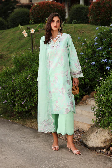 Rang Rasiya - Embroidered Lawn Stitched 3 Piece Suit (Haniya)