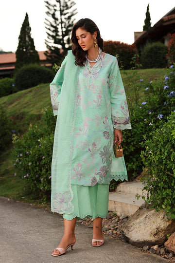 Rang Rasiya - Embroidered Lawn Stitched 3 Piece Suit (Haniya)