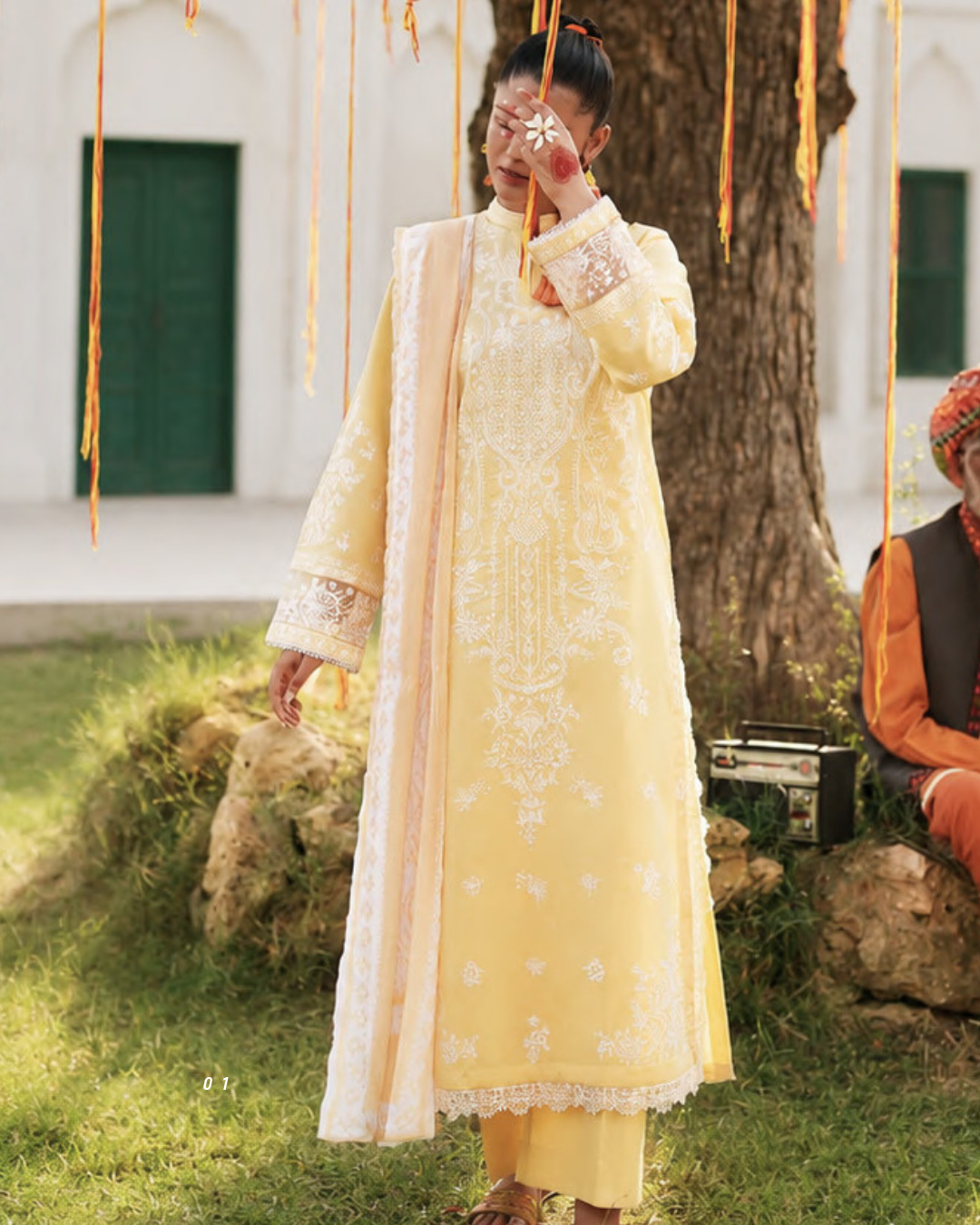 Casualite - Embroidered Lawn Stitched 3 Piece Suit (SOFT SOL)