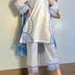 Amna Khurram Embroidered Lawn Cotton Stitched 3 Piece Suit