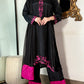 Amna Khurram Stitched 3 Piece Silk Suit