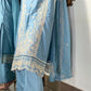 Amna Khurram Stitched 3 Piece Viscose Suit