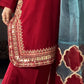 Amna Khurram Stitched 3 Piece Viscose Suit
