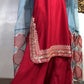 Amna Khurram Stitched 3 Piece Viscose Suit
