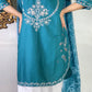 Amna khurram - Embroidered Lawn Cotton Stitched 3 Piece Suit