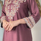 Elegant Viscose Embroidered 3PC Suit with Gharara & Chiffon Dupatta
