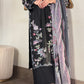 Amna Khurram – 3 Piece Lawn Embroidered Suit with Chiffon Dupatta
