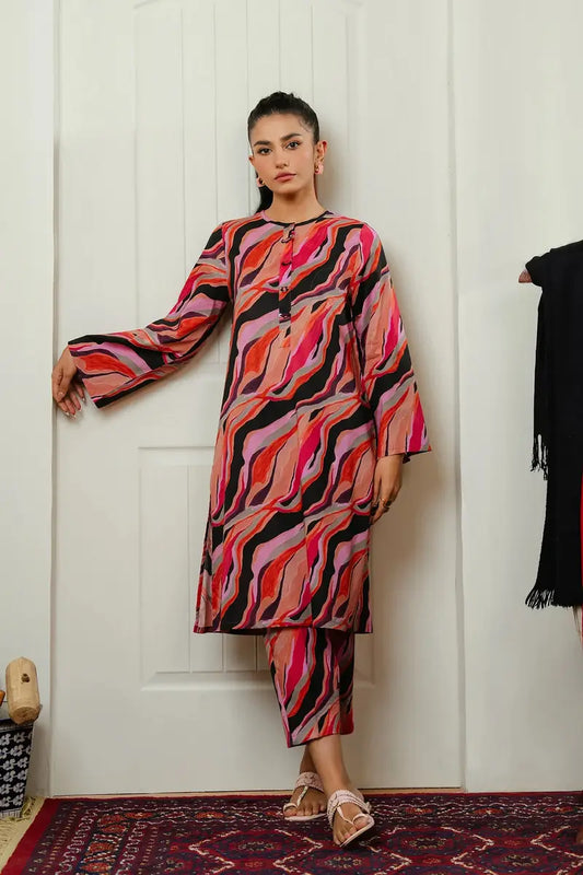 Ethnic Pink Stripe