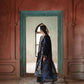 Casual Lite - 3 Piece Stitched Cotton Lawn Suit (Midnight Royality)