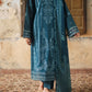 Casual Lite - 3 Piece Stitched Cotton Lawn Suit (Ocean Breeze)