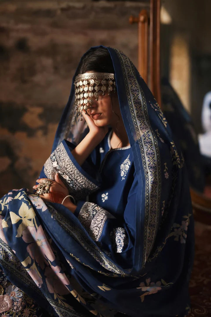 Casual Lite - 3 Piece Stitched Cotton Lawn Suit (Mystic Reverie)