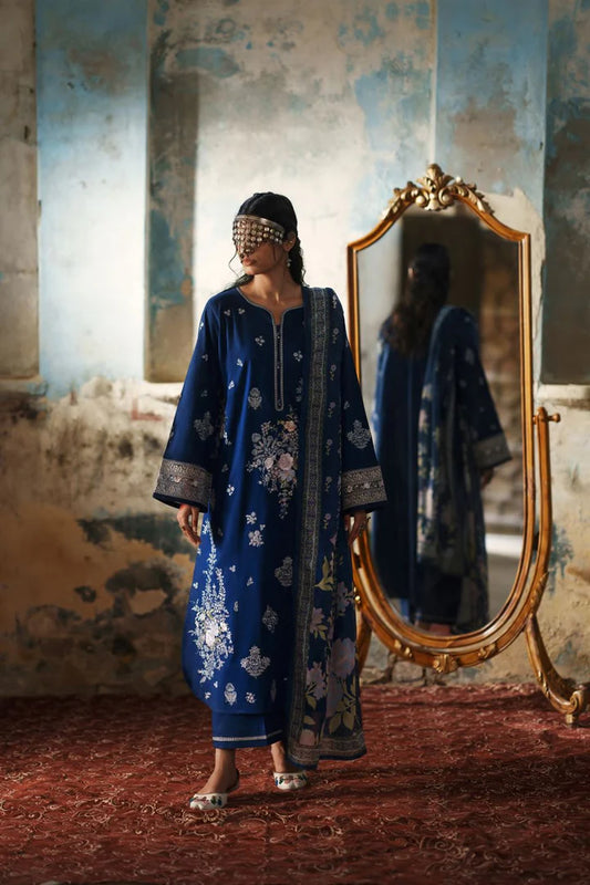 Casual Lite - 3 Piece Stitched Cotton Lawn Suit (Mystic Reverie)