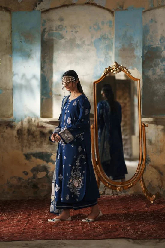 Casual Lite - 3 Piece Stitched Cotton Lawn Suit (Mystic Reverie)
