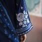 Casual Lite - 3 Piece Stitched Cotton Lawn Suit (Azure Bloom)