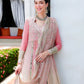 Mushq Bachelorette Chiffon Embroidered 3-Piece Unstitched Suit (Last Fling)
